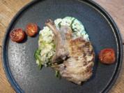 Sommerrisotto mit Kotelett vom Pata Negra-Schwein - Rezept - Bild Nr. 2