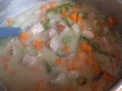 Frikassee aus Schweinerücken mit Grünem Spargel - Rezept - Bild Nr. 16067