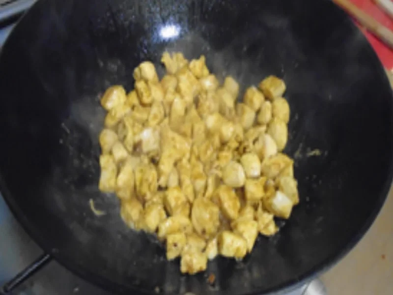 Biryani mit Hähnchenbrustfilet und Rindermettbällchen - Rezept - Bild Nr. 16092