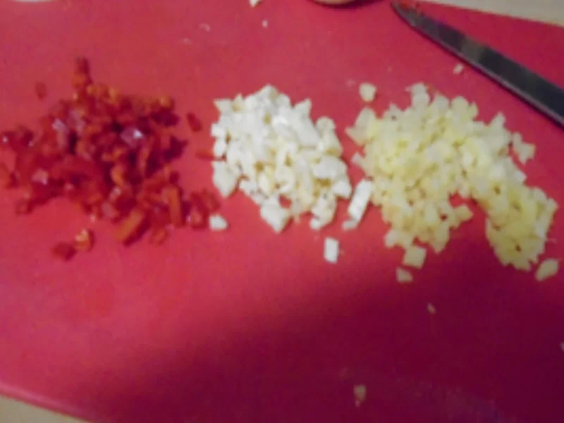 Biryani mit Hähnchenbrustfilet und Rindermettbällchen - Rezept - Bild Nr. 16093