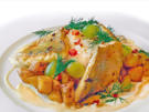 Zander auf Sauerkraut Elsässer Art - Rezept - Bild Nr. 16089