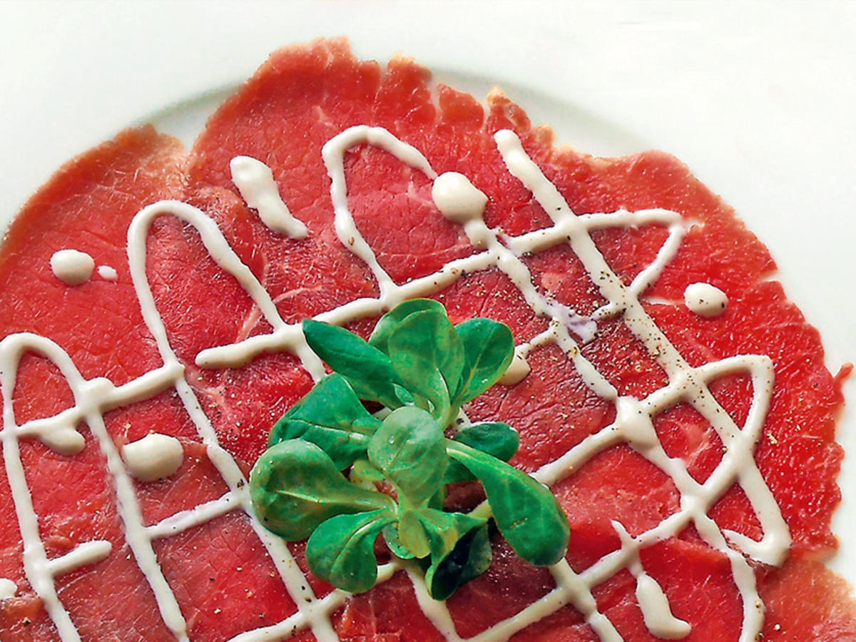 Carpaccio alla Cipriani – das Original - Rezept - kochbar.de Carpaccio alla Cipriani – das Original - Rezept - kochbar.de