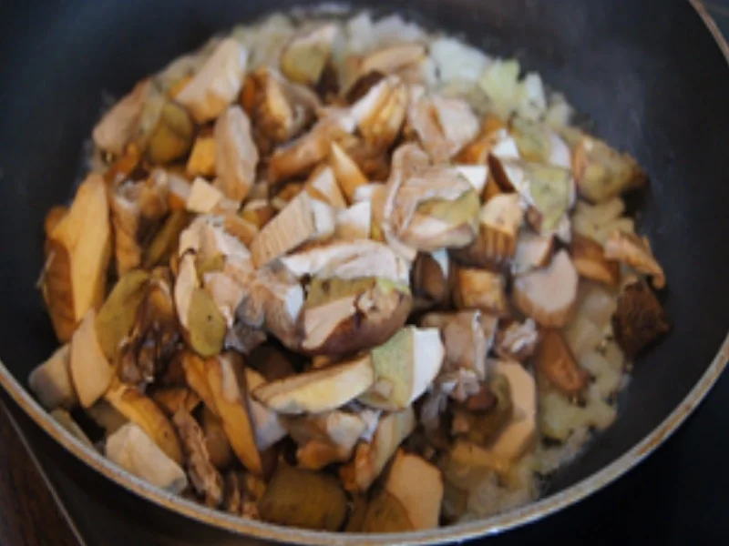 Rezept: Eier-Waldpilzpfanne Bild Nr. 8 Eier-Waldpilzpfanne - Rezept - Bild Nr. 8