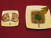 Saure Schwamme un e Spackfettbemm - Rezept