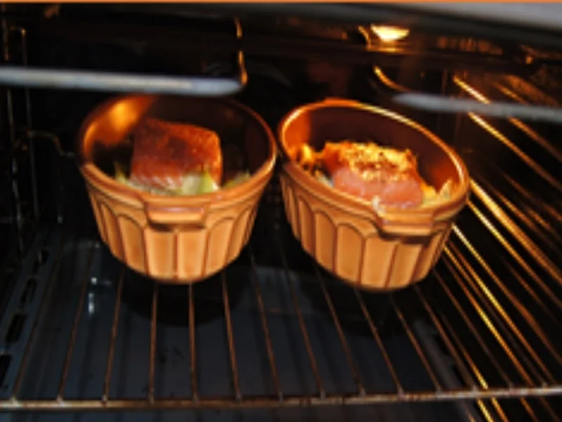 Rezept: Pellkartoffeln-Porree-Lachs-Auflauf Bild Nr. 16106 Pellkartoffeln-Porree-Lachs-Auflauf - Rezept - Bild Nr. 16106