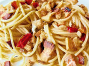 Spaghetti con lardo e rosmarino - Rezept - Bild Nr. 16095