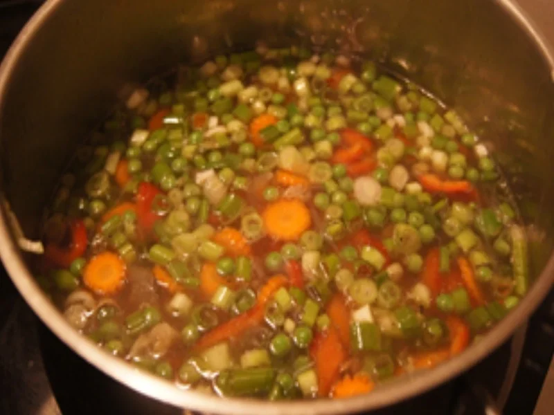 Asia-Suppentopf mit Eierstreifen - Rezept - Bild Nr. 16104