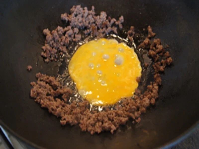 Rezept: Asiatischer Bratreis mit Garnelenspieße Bild Nr. 7 Asiatischer Bratreis mit Garnelenspieße - Rezept - Bild Nr. 7