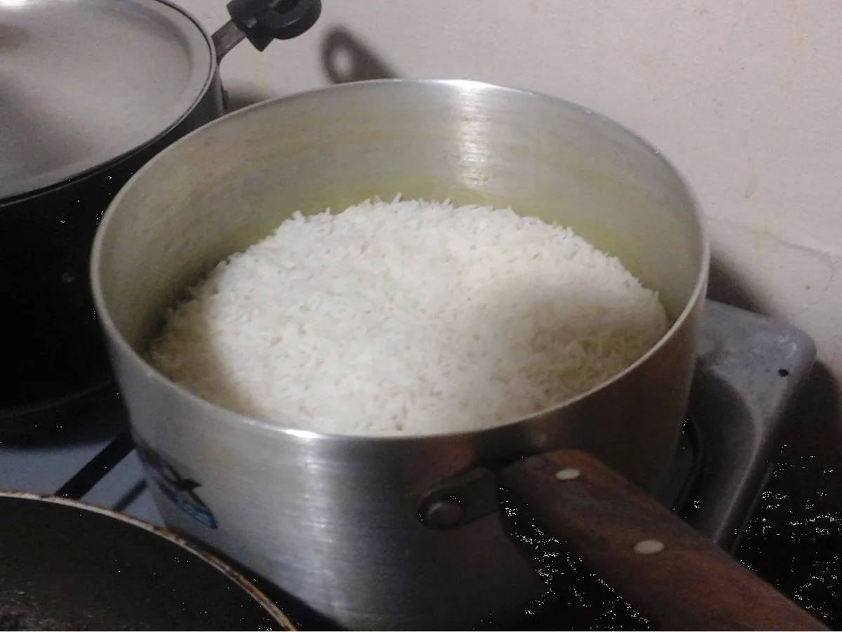 Biryani Spezial mit ausgebackenen Hähnchenbrustfiletwürfeln - Rezept - Bild Nr. 16097