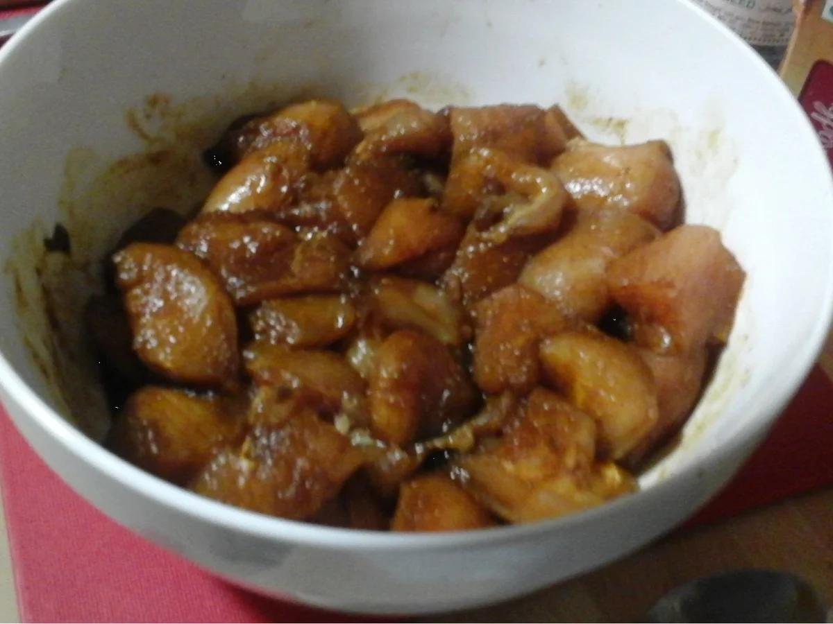 Biryani Spezial mit ausgebackenen Hähnchenbrustfiletwürfeln - Rezept - Bild Nr. 16102