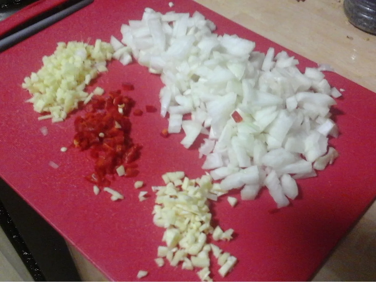 Biryani Spezial mit ausgebackenen Hähnchenbrustfiletwürfeln - Rezept - Bild Nr. 16109