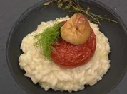 Gegrillte Tomaten auf Risottobett mit Fenchelgrün - Rezept - Bild Nr. 16095
