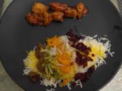 Persischer Juwelenreis mit Hähnchen - Rezept - Bild Nr. 16097