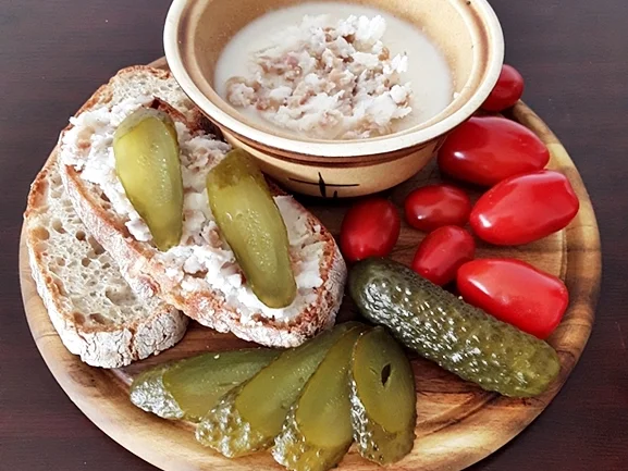 Rezept: Mein Grieben-Zwiebel-Schmalz Bild Nr. 16116 Mein Grieben-Zwiebel-Schmalz - Rezept - Bild Nr. 16116