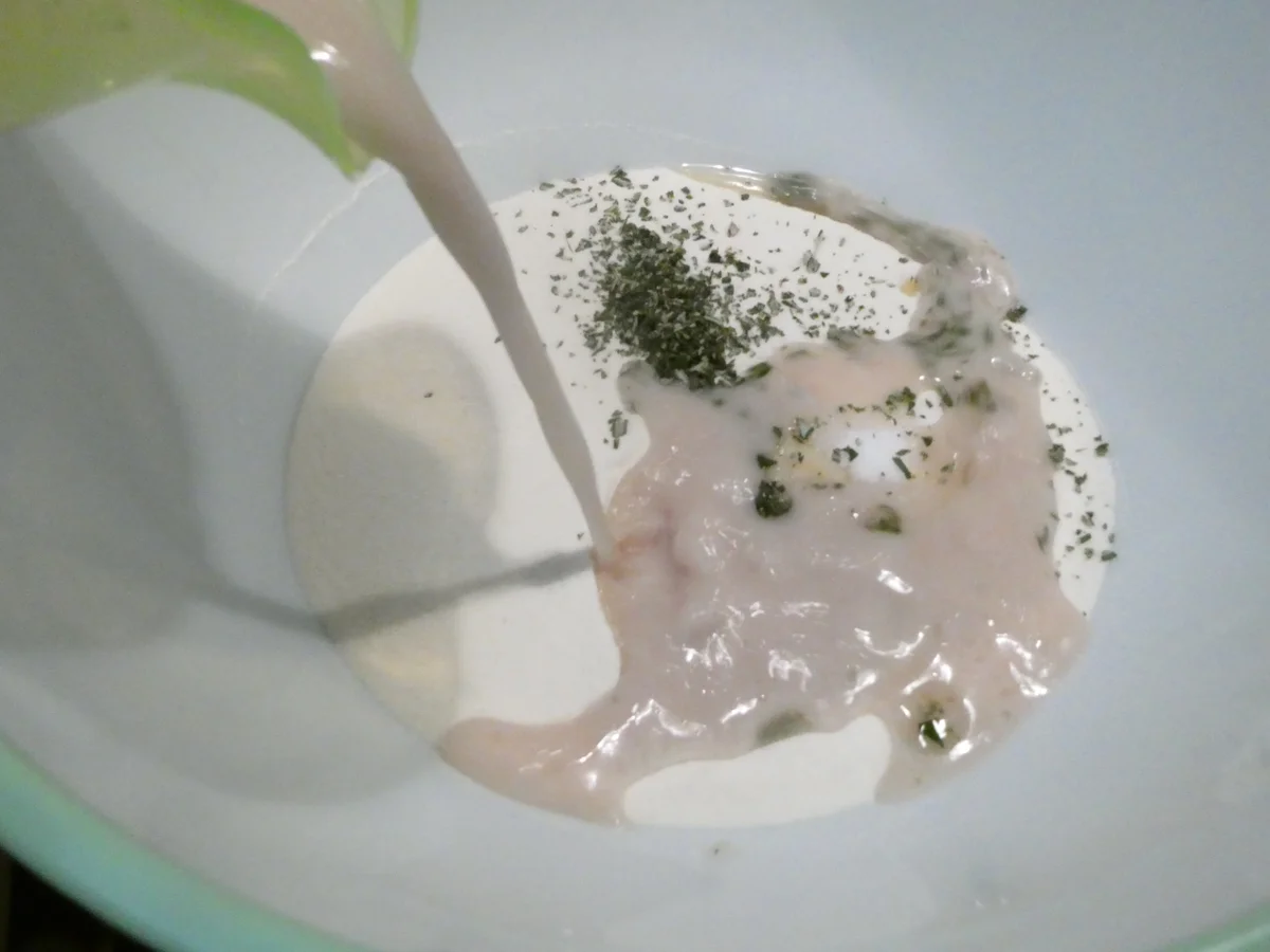 Kräuterfladen mit Kartoffeln -Schafskäse und Rosmarin - Rezept - Bild Nr. 16102