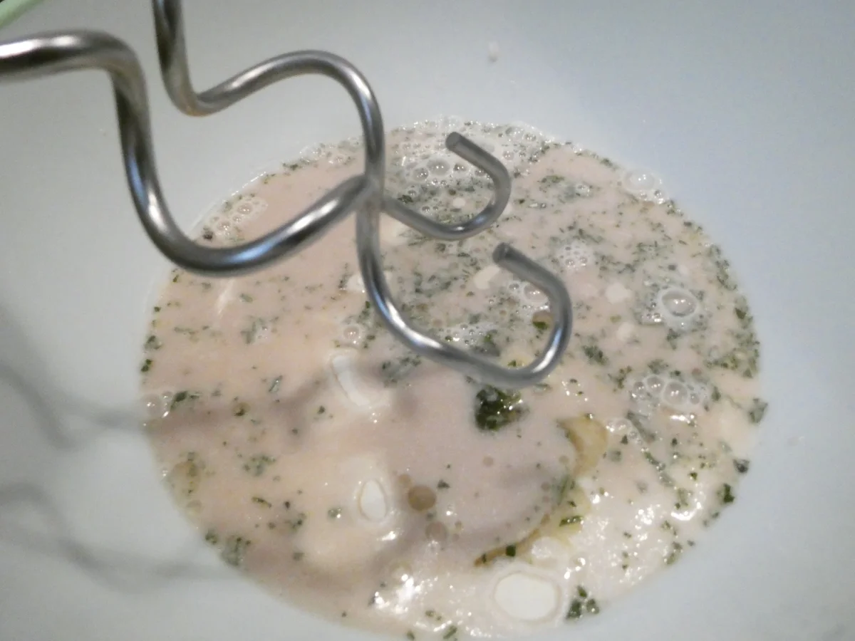 Kräuterfladen mit Kartoffeln -Schafskäse und Rosmarin - Rezept - Bild Nr. 16103