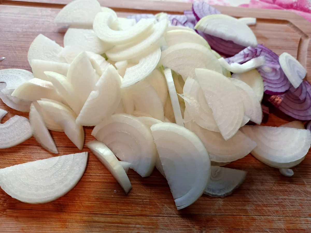 Zwiebel - Sahne - Schnitzel überbacken - Rezept - Bild Nr. 16120