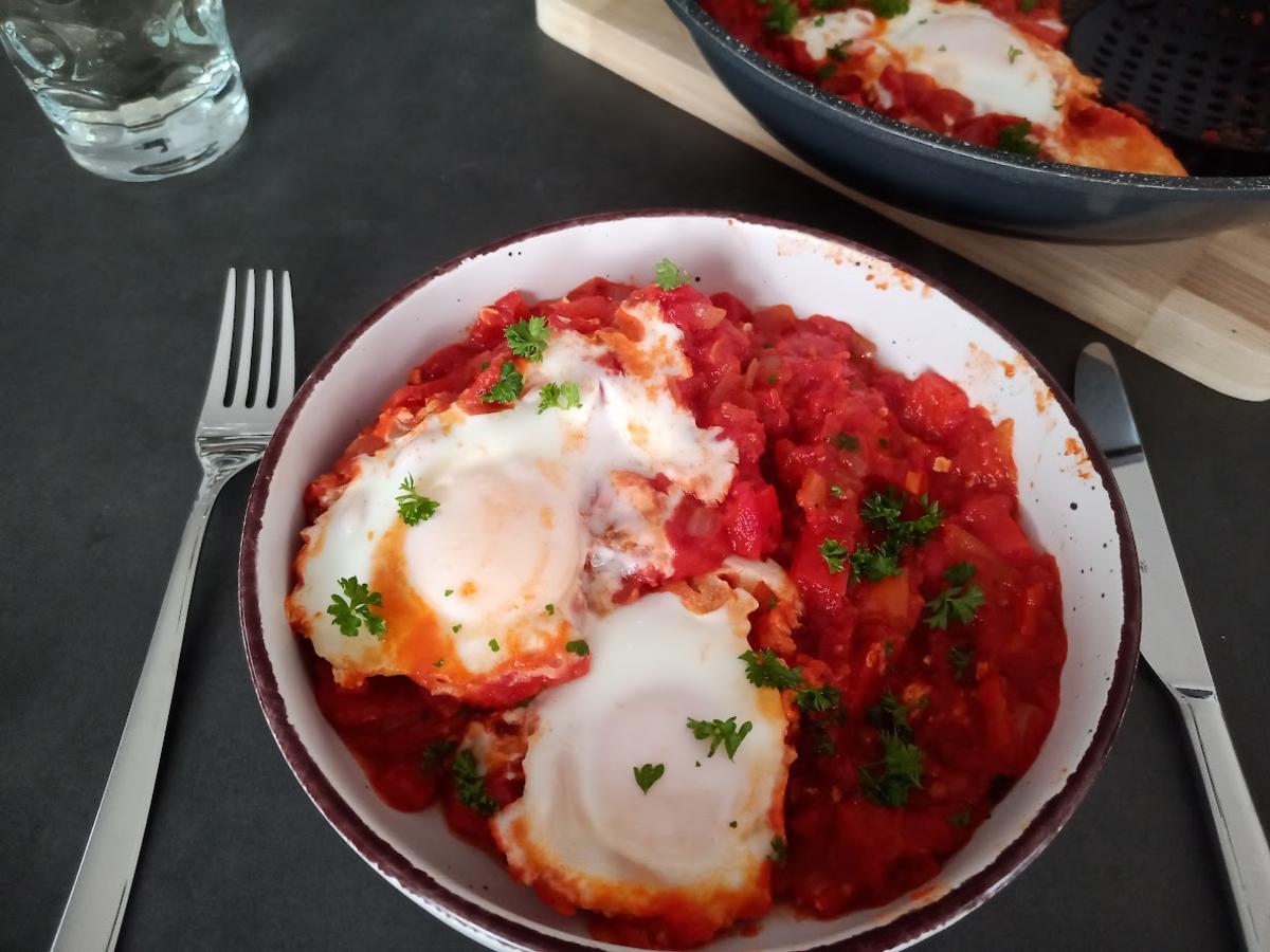 Israelisches Shakshuka - Rezept mit Bild