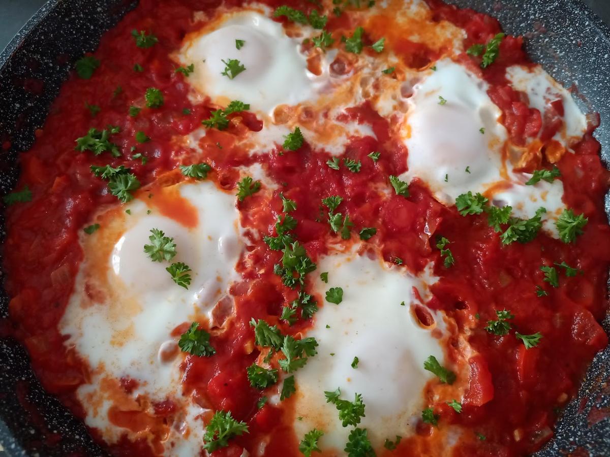 Israelisches Shakshuka - Rezept mit Bild