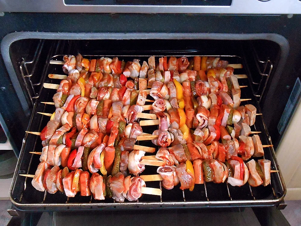 Mein Schaschlik von allerlei Schwein - Rezept - Bild Nr. 16126