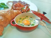 Œufs en Cocotte à la crème de truffe - Rezept - Bild Nr. 16120