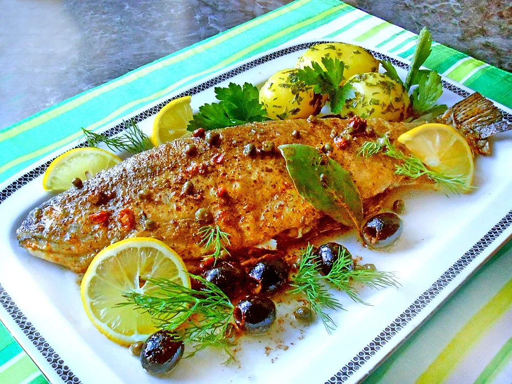 Forelle nach mediterraner Manier - Rezept - Bild Nr. 2