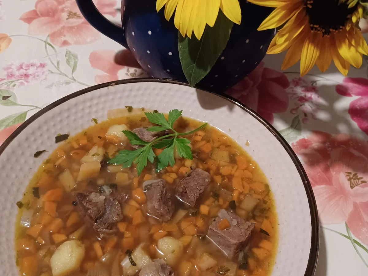 Rinderbrühe - Suppe zur kochbar Challenge September 2022 - Rezept - Bild Nr. 16137