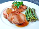 Schweinefilet mit Thymian im Bacon-Mantel - Rezept - Bild Nr. 16123
