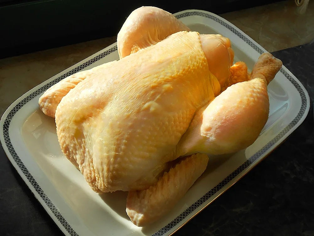 Brathähnchen mit gefüllten Spitzkohlbällchen - Rezept - Bild Nr. 16124