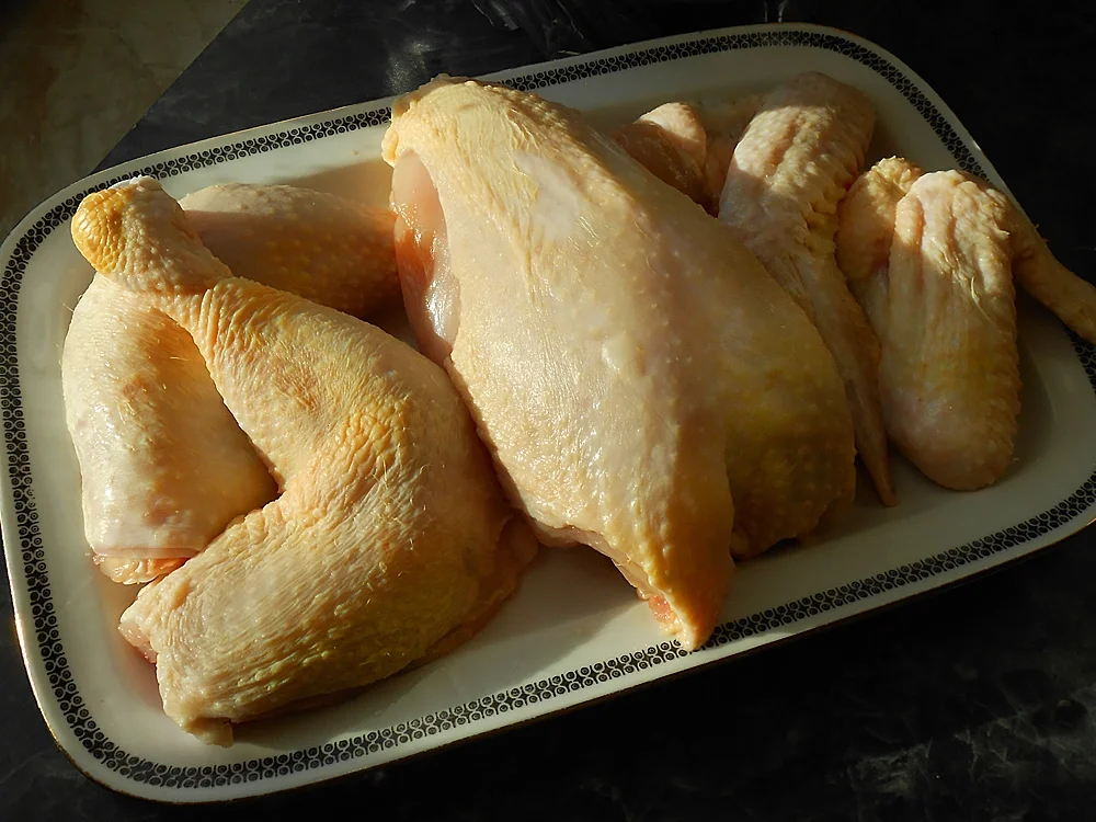 Brathähnchen mit gefüllten Spitzkohlbällchen - Rezept - Bild Nr. 16125