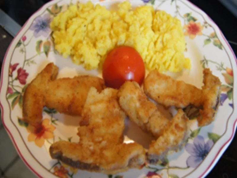 Rezept: Steinpilzschnitzel mit herzhaften Kartoffelstampf Bild Nr. 16126 Steinpilzschnitzel mit herzhaften Kartoffelstampf - Rezept - Bild Nr. 16126