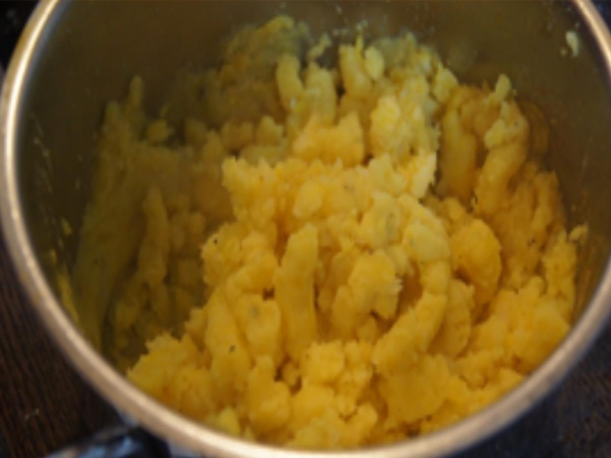 Steinpilzschnitzel mit herzhaften Kartoffelstampf - Rezept - Bild Nr. 16141