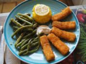 Fischstäbchen mit Bobby-Busch-Bohnen und Kartoffelstampf - Rezept - Bild Nr. 2