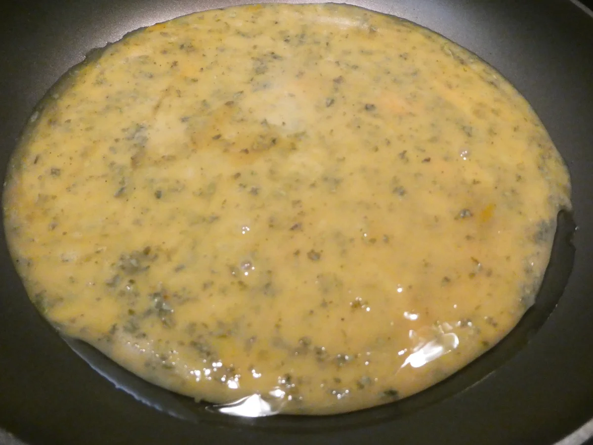 Rezept: Rührei mit Tomaten und Ziegenkäse Bild Nr. 16130 Rührei mit Tomaten und Ziegenkäse - Rezept - Bild Nr. 16130