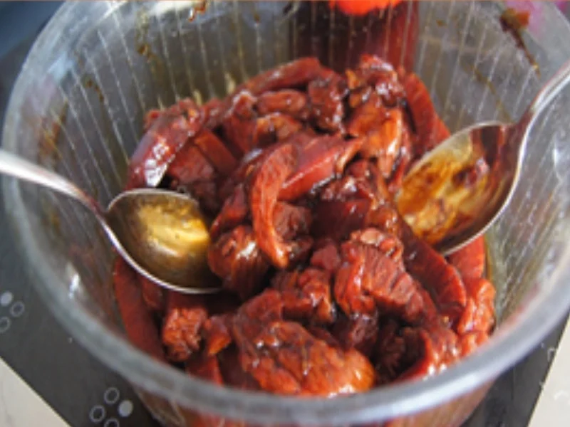 Rezept: Rindfleisch-Wok mit Gemüsemix und Curry-Basmatireis Bild Nr. 6 Rindfleisch-Wok mit Gemüsemix und Curry-Basmatireis - Rezept - Bild Nr. 6