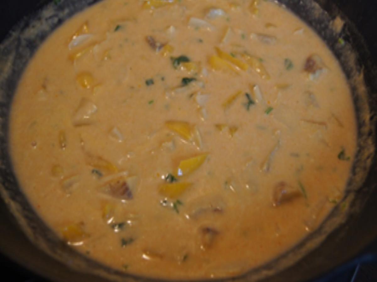 Gelbes Fisch-Curry mit Basmatireis - Rezept - Bild Nr. 10