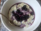 Haferflocken an (schnellem) Blaubeeren-Kompott - Rezept - Bild Nr. 16165