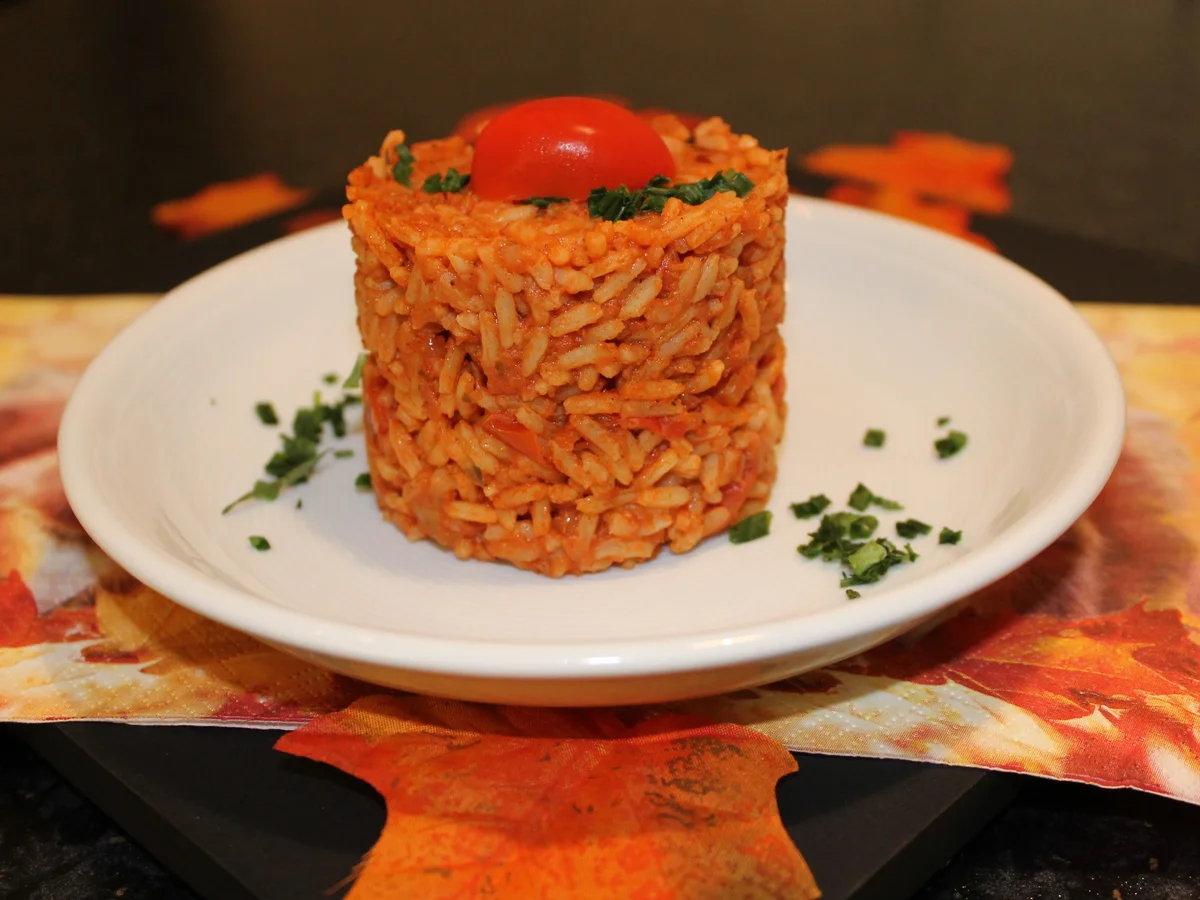 Griechischer Tomatenreis - Rezept - Bild Nr. 16167