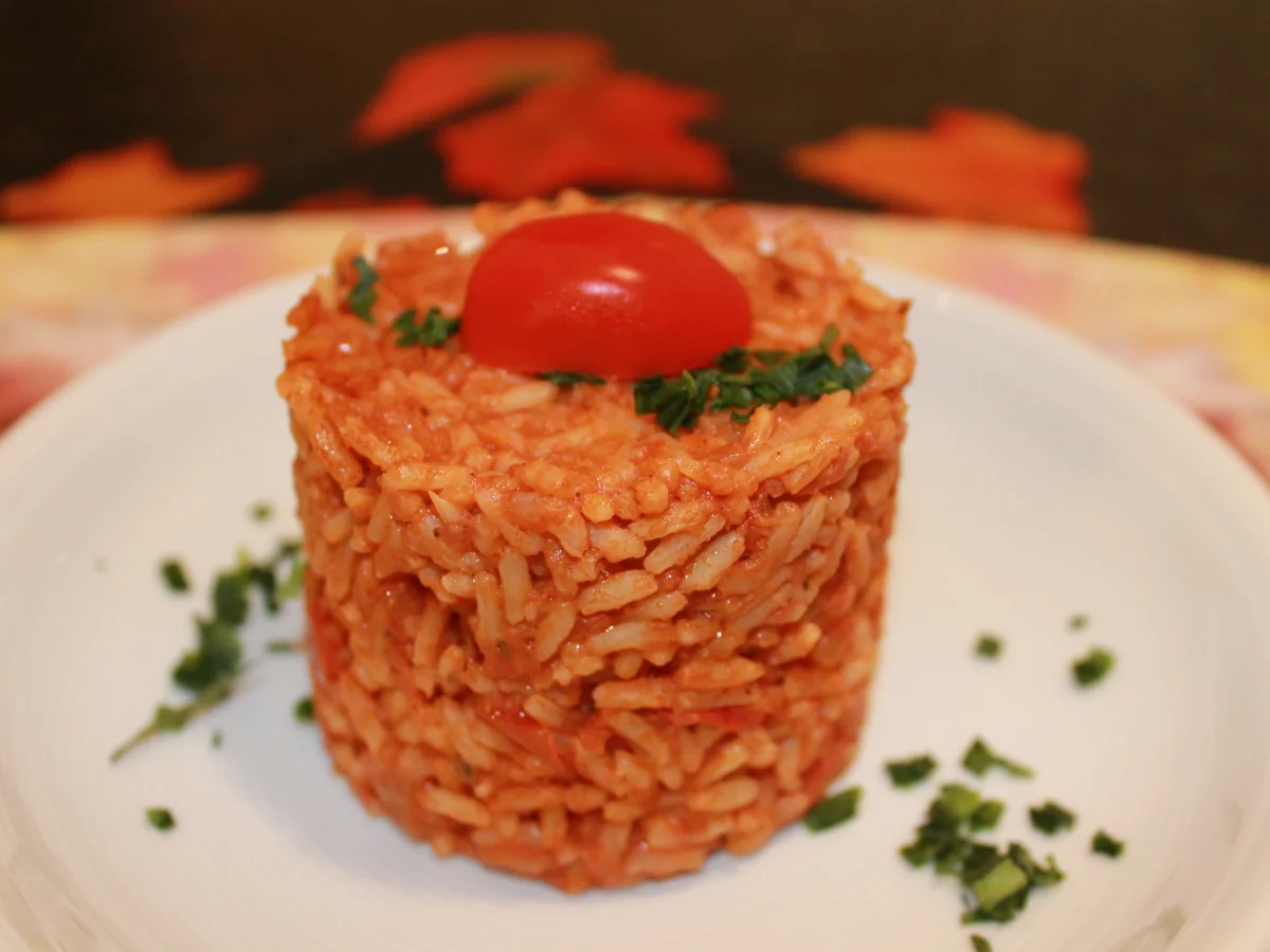 Griechischer Tomatenreis - Rezept - Bild Nr. 16167