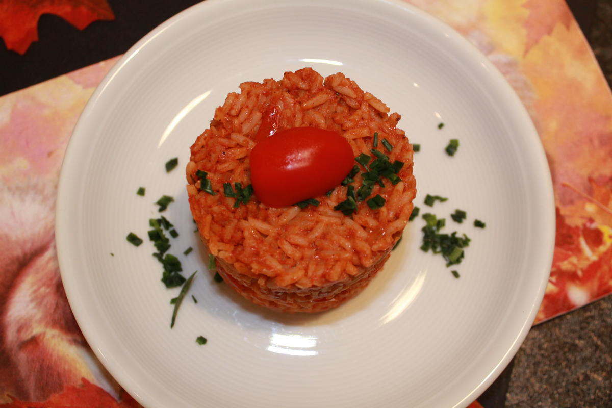 Griechischer Tomatenreis - Rezept - Bild Nr. 16169