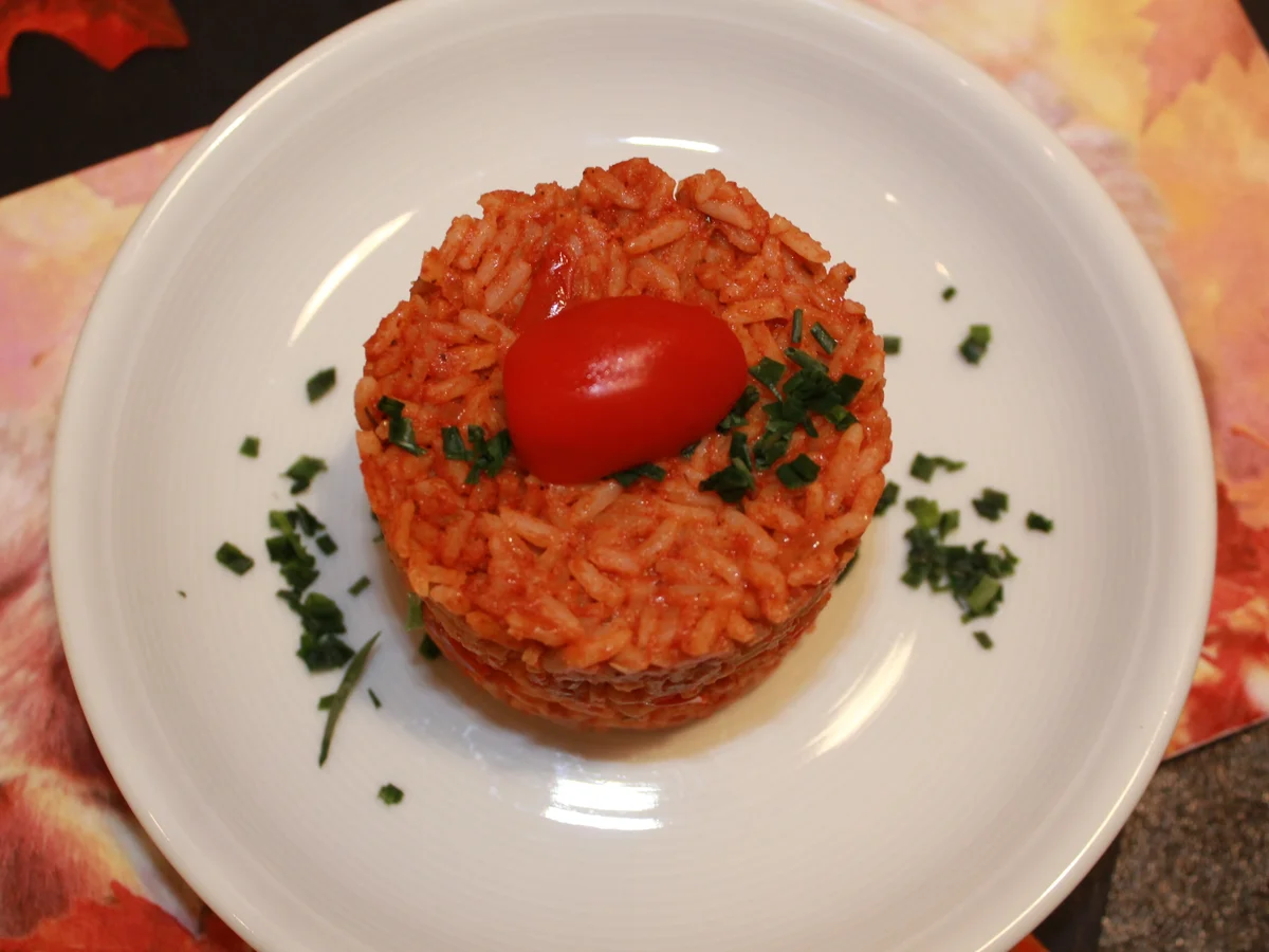Griechischer Tomatenreis - Rezept - Bild Nr. 16169