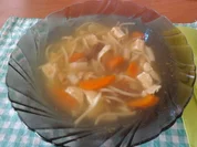 Rindfleischsuppe mit Gemüse-Nudel-Eierstich-Einlage - Rezept - Bild Nr. 16167