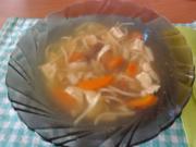 Rindfleischsuppe mit Gemüse-Nudel-Eierstich-Einlage - Rezept - Bild Nr. 16167