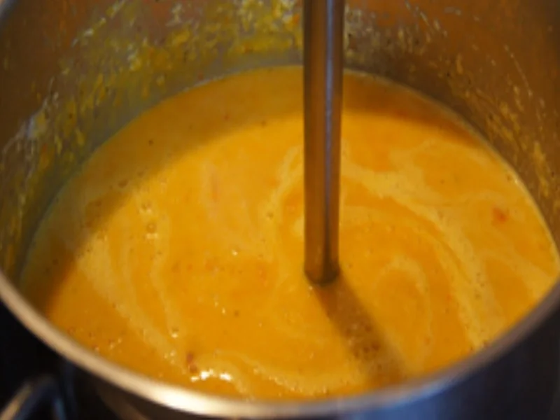 Kürbissuppe mit Ingwer und Kokosmilch - Rezept - Bild Nr. 16181