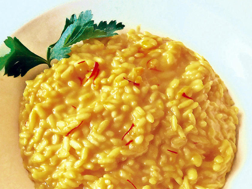 Risotto Milanese Originale Rezept mit Bild kochbar.de