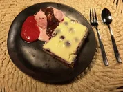 Blueberry Cheesecake mit Beereneis und Grillschokolade - Rezept - Bild Nr. 16168