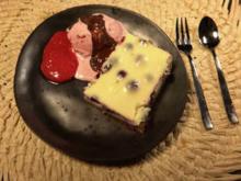 Blueberry Cheesecake mit Beereneis und Grillschokolade - Rezept - Bild Nr. 16168