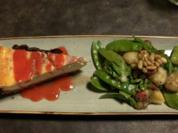 Warmer Obstsalat mit Bacon Schoko Chip und Strawberry Cheesecake - Rezept - Bild Nr. 16168