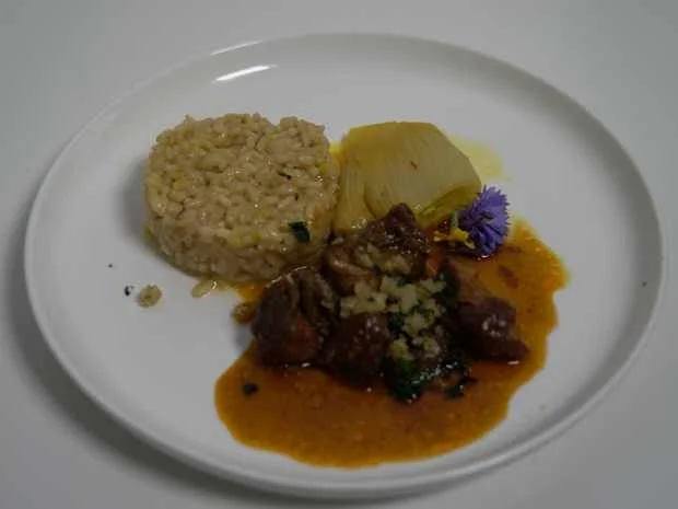 Ossobuco mit Risotto, Gremolata und Fenchel - Rezept - Bild Nr. 2