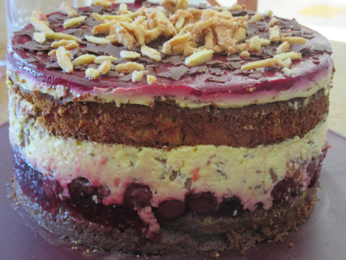 Rezept: Kirsch-Schlagobers-Torte Bild Nr. 16173 Kirsch-Schlagobers-Torte - Rezept - Bild Nr. 16173